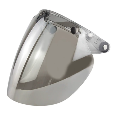 Motorcycle Helmet, Electric Vehicle Dəbilqə (Kaska) aksesuarları - silver-plated