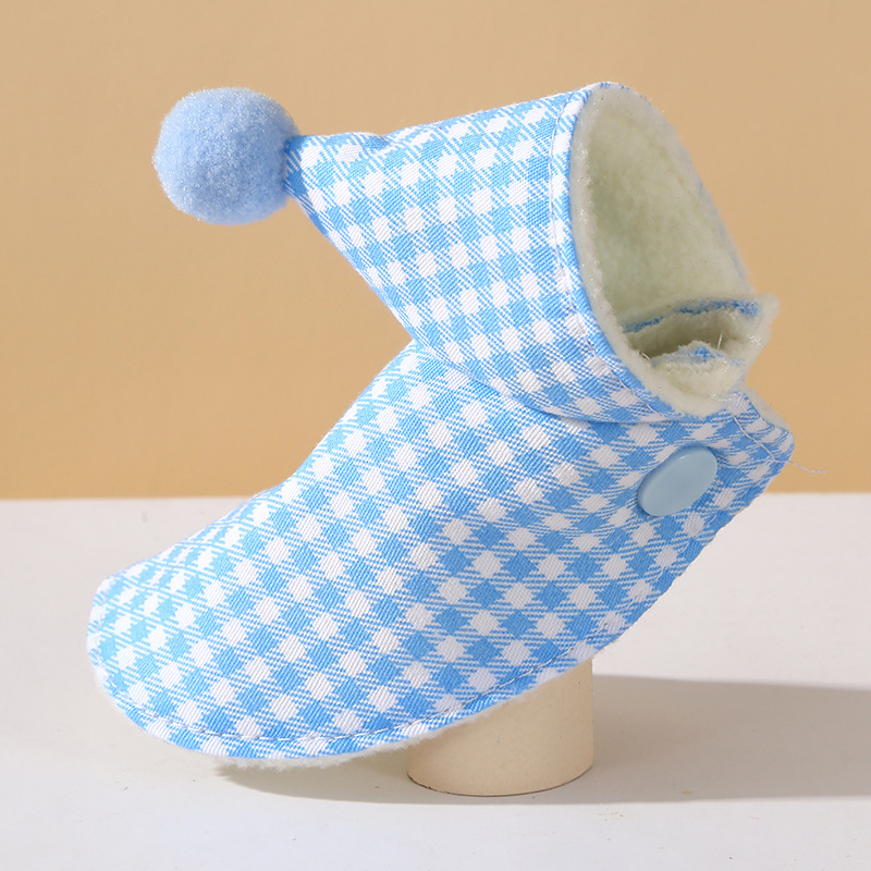 파란색 격자 무늬