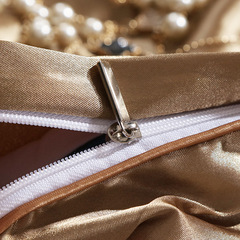 水洗真絲四件套被套被單床上用品絲滑裸睡綢緞床單