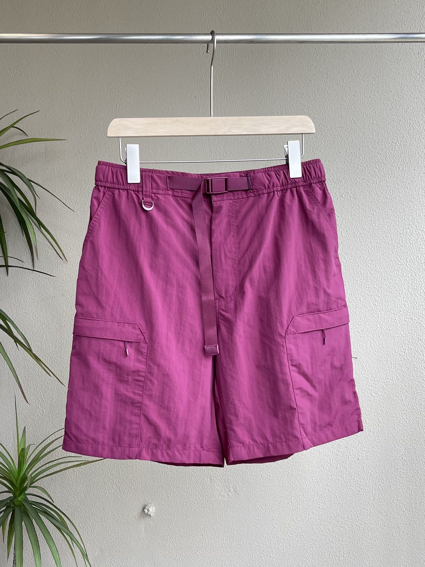 24SS 53008 Quick Drying Metal Nylon Shorts Quick Drying Metal Nylon Shorts