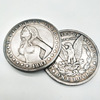 Antique sexy coins, copper silver silver coin, USA