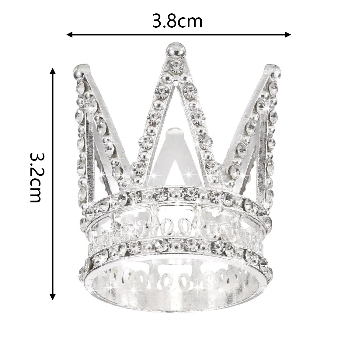 Mini doble capa MJ 01 plata