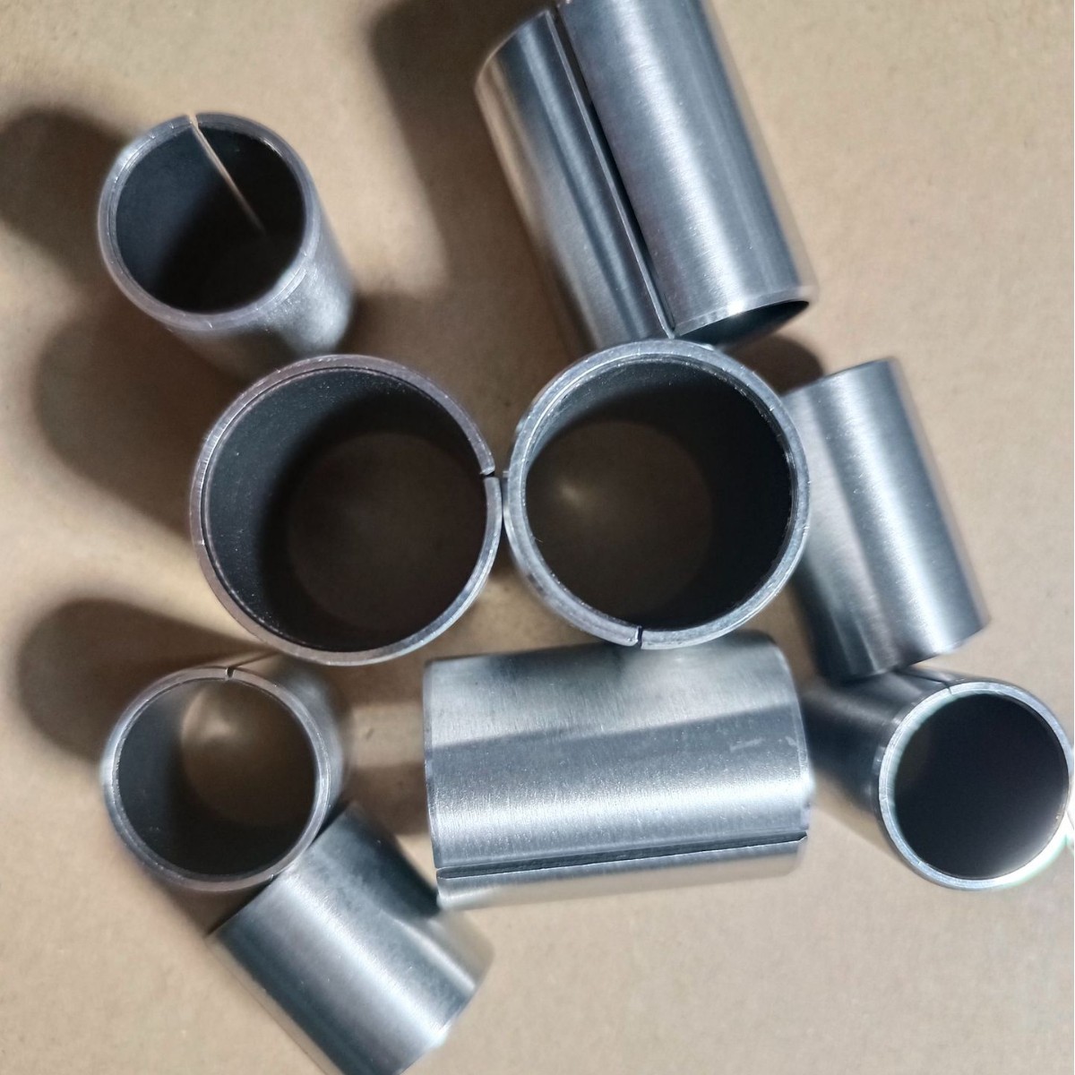 厂家直销各种不锈钢斜口衬套不锈钢斜口轴套阀门厂专用轴承