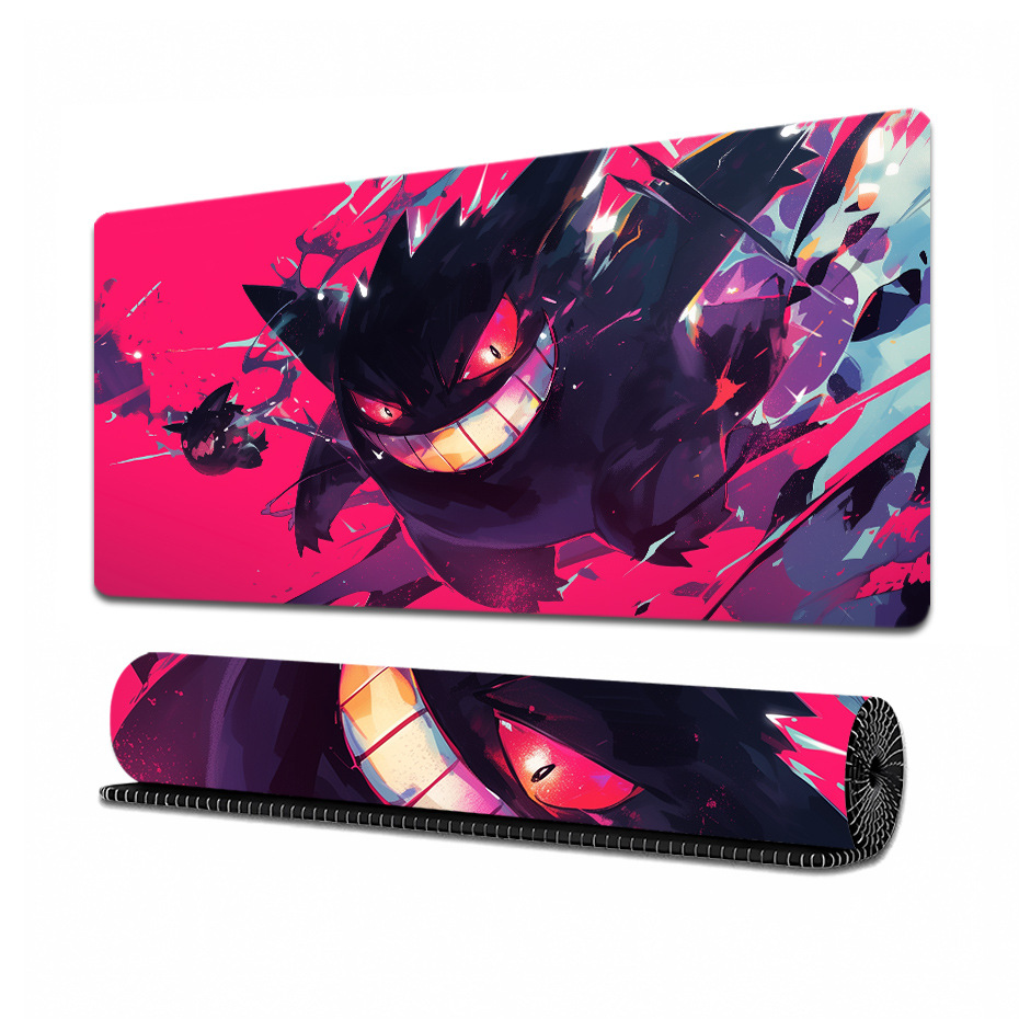 Baby digital Geng Ghost teclado de computadora animado para niños gran mouse pad teclado de mesa de juego pad