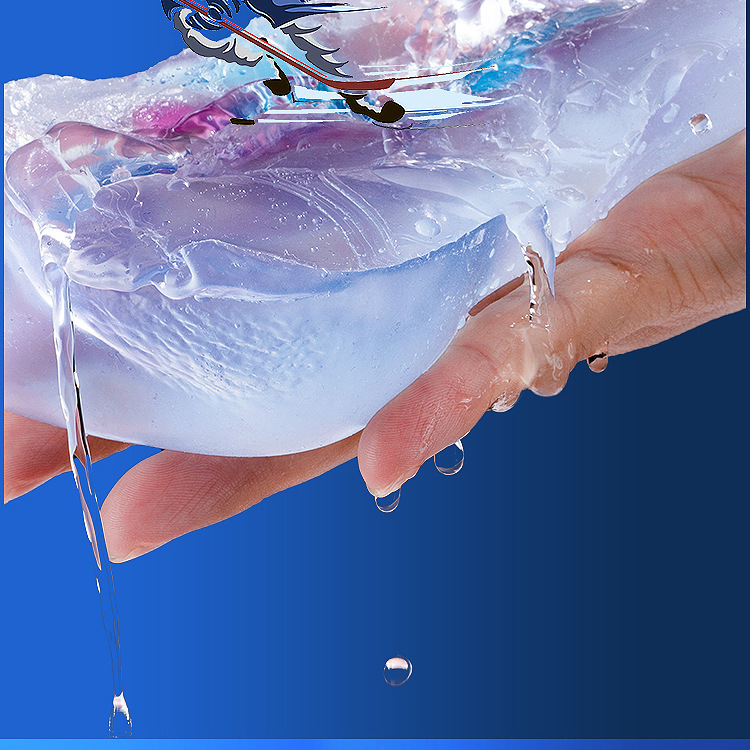 Men’s Transparent Molded Masturbation Cup, Manual TPE Textured Sleeve, Adult Sex Toy — detail image 4