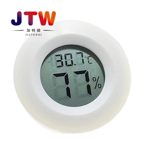 Circular Electronic Thermometer and Hygrometer, Insect Electronic Thermometer and Hygrometer, Acrylic Box Insect Trap Thermometer
