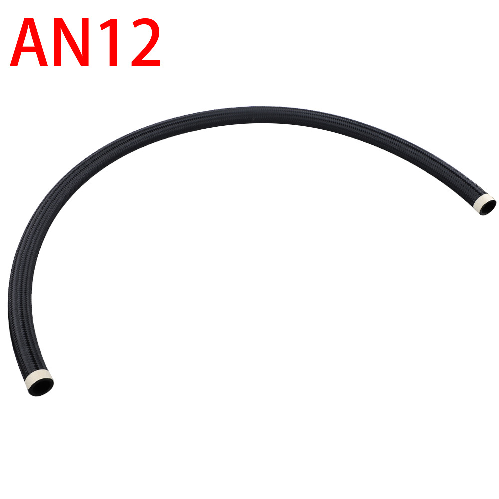 An4/6/8/10/12 Nylon Braided Oil Cooler Hose Car Modification Oil Cooling Pipe Modified Oil Hose