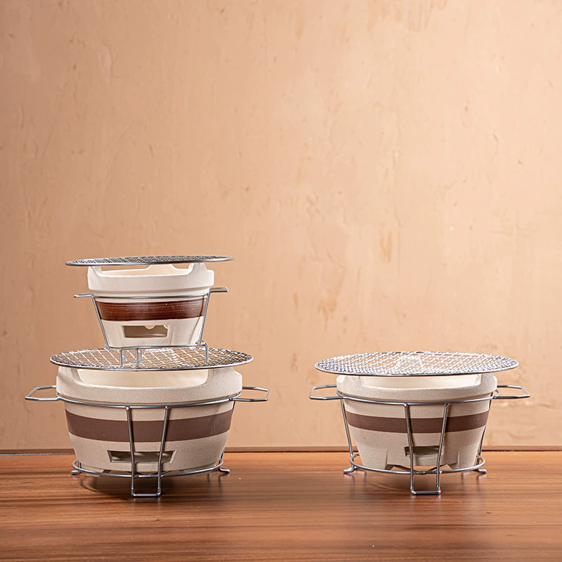 Традиционная угольная печь для заваривания чая в помещении, бытовая боковая печь, глиняная угольная печь для барбекю на открытом воздухе, оптовая продажа глиняного чая для обжарки.