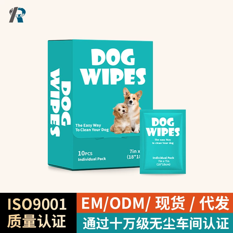 Amazon внешняя торговля трансграничная уборка одноразовые однолистные салфетки для собак и кошек