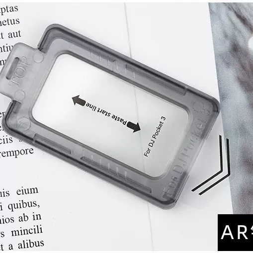 工厂新适用大疆钢化膜无尘仓pocket3屏幕膜ar相机贴膜保护镜头膜