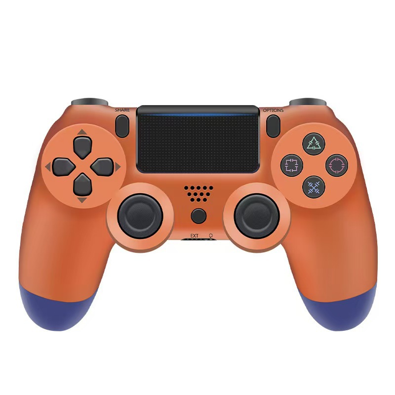 Mango P4 personalizado de fábrica estilo explosivo transfronterizo inalámbrico Bluetooth gamepad PC computadora vibración de seis ejes con luz