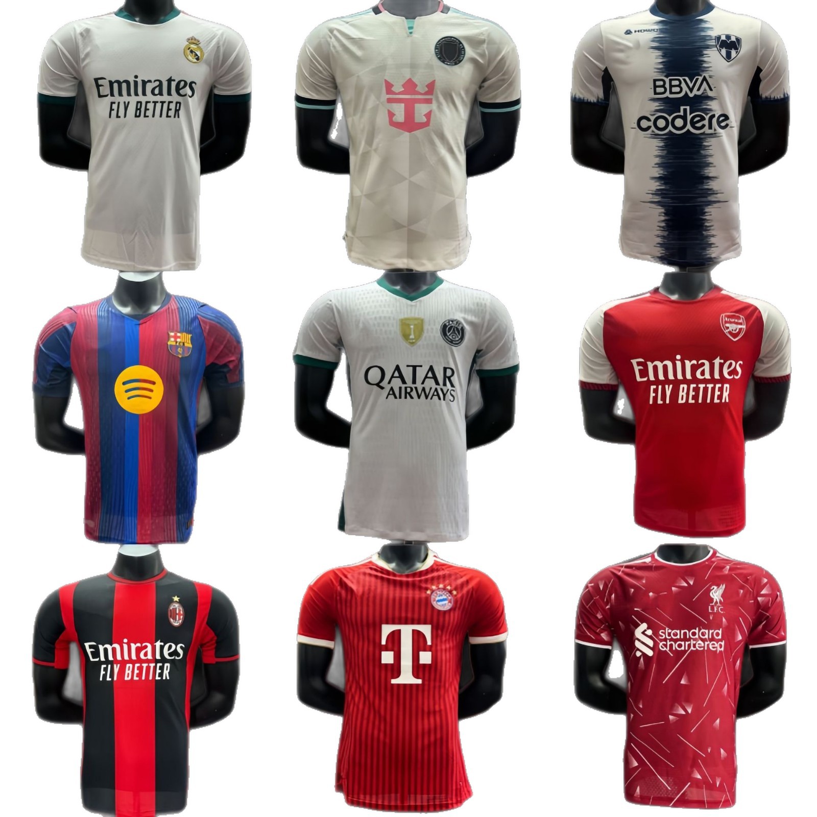 Camiseta del Club 2627 transfronteriza Real Madrid Bayern arsenal Liverpool Camiseta Fútbol camiseta personalizada image 6