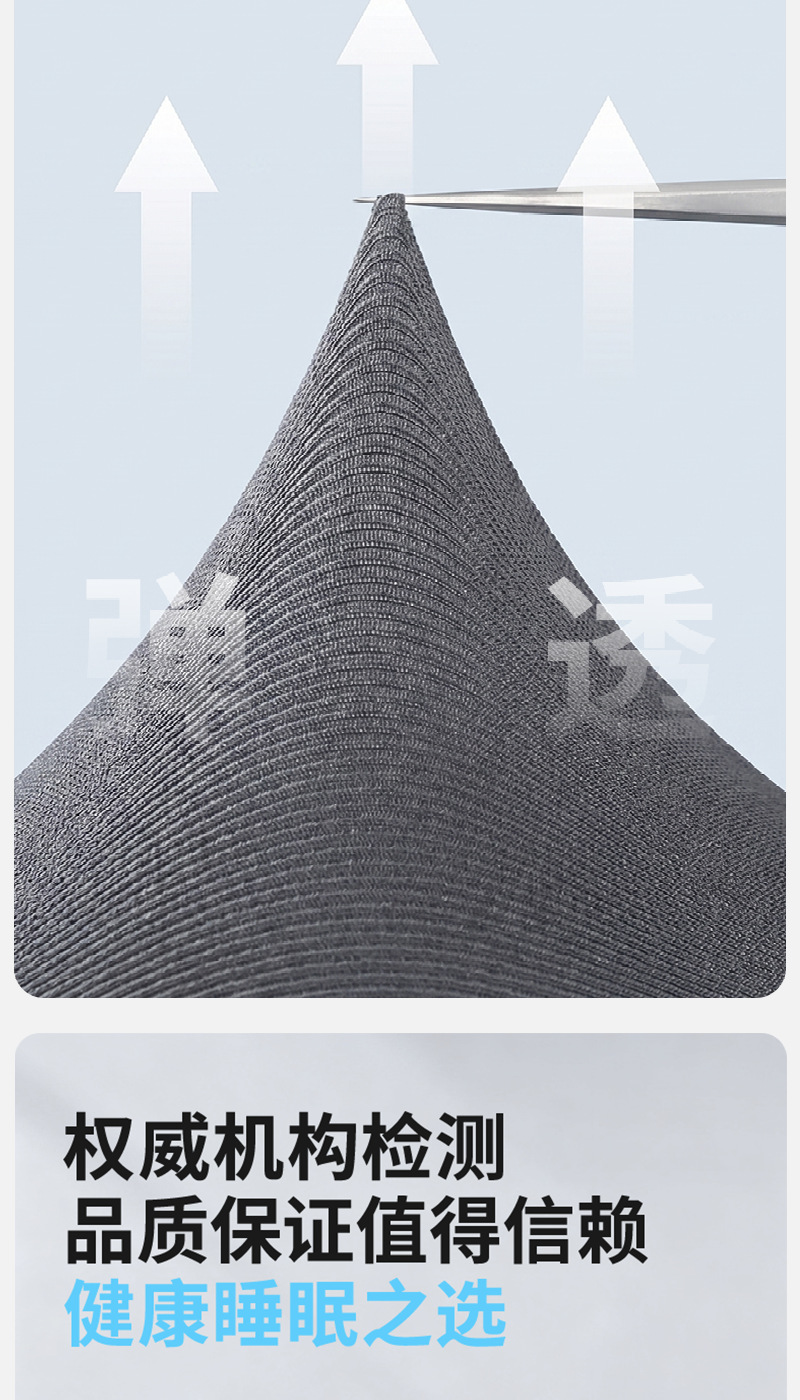 Foreign Trade Car Seat Cushion, Office Long-Sitting Essential, Memory Foam Student Seat Cushion, Integrated Breathable Seat Cushion