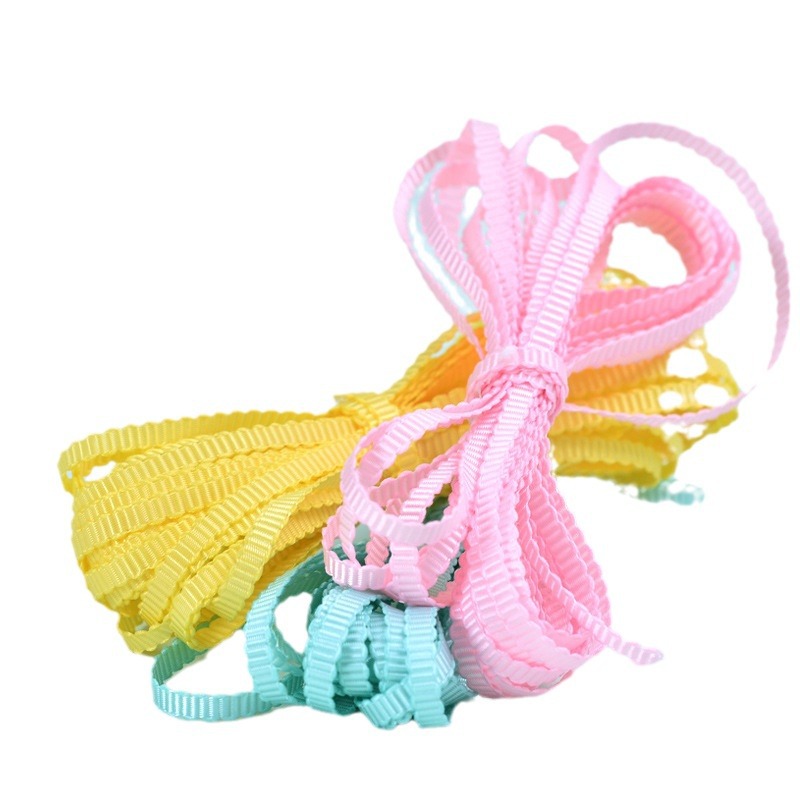 Banda de sombrero de poliéster de 3mm caja de regalo hecha a mano bricolaje cinta decorativa accesorios para el cabello accesorios de ropa en stock colgante de grano cordón banda de sombrero