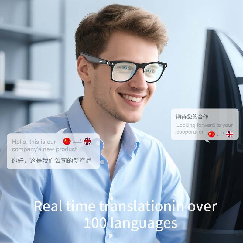 Newクロス ‐ ボーダースマートBluetooth glasses for listing to mu|undefined