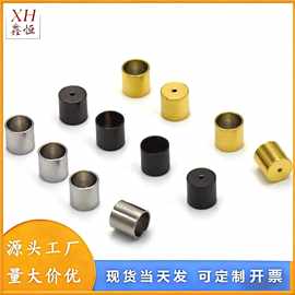 不锈钢通孔吊桶 帽扣 手链流苏绳帽 DIY手工饰品配件工厂批发