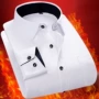 商务双层长袖气质衬衣