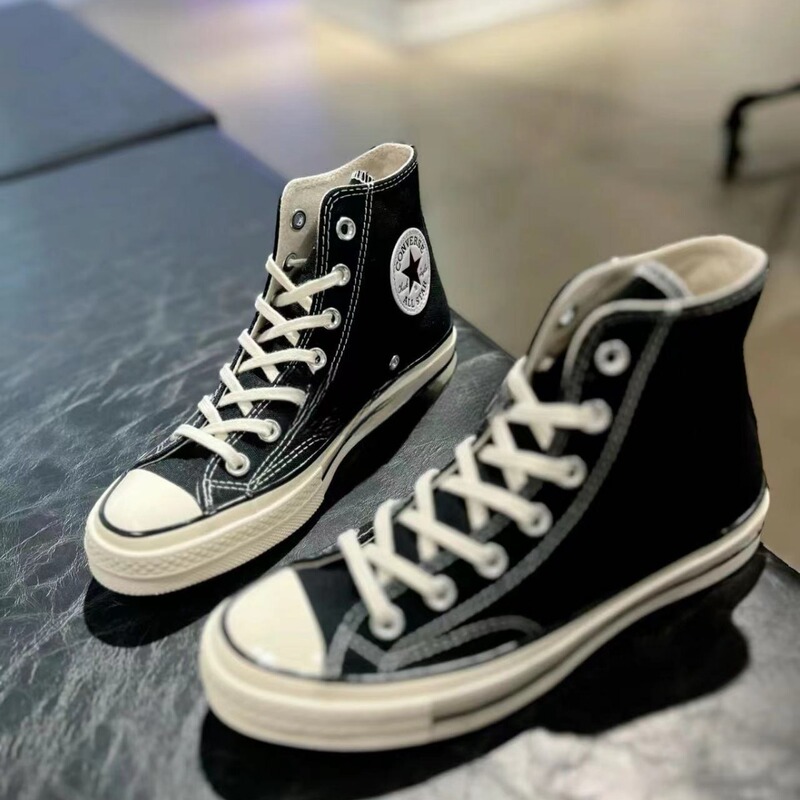 Putian Patriotic Converse Canvas Shoes 1970s Black High Top Canvas Shoes Men's Shoes Women's Shoes Casual Shoes Sports Board Shoes Putian Patriotic Converse Canvas Shoes 1970s Black High Top Canvas Shoes Men's Shoes Women's Shoes Casual Shoes Sports Board Shoes