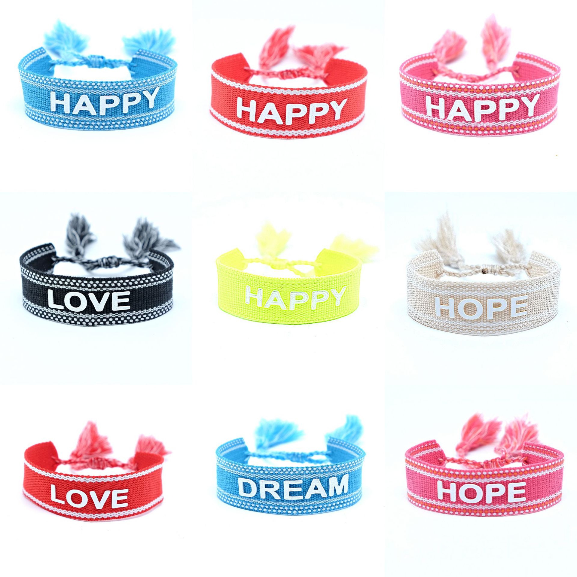 7g Weight Stretch Adjustable Clasp Closure Type Drawstring Bracelets Classification Polyester Chain Material Cord String Chain Type 1 Piece Quantity Holiday, Daily Occasion cord Material Heart Shape Pattern All Seasons Season Women's Gender Casual Style, Simple Style style Casual Style Simple Style Heart Shape Cord Cord String Stretch Adjustable String Bracelets Wholesale 3