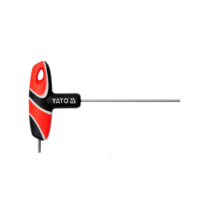 易尔拓五金工具单个平头T型内六角球头拐杖内六角扳手YT-05585