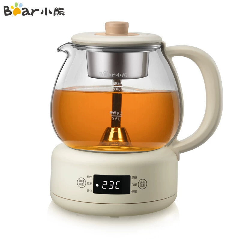 小熊 ZCQ-A10W5 Health Pot Cooking Tea River Steam glass pot spray spray brewing tea boiled tea black tea
