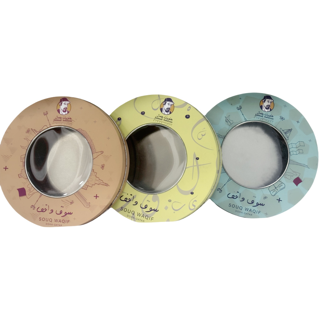 马口铁圆形饼干包装盒 礼品糖果休闲零食包装铁盒 厂家定制批发