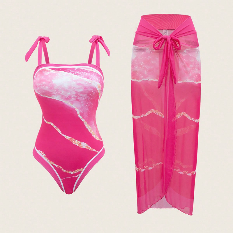 GraceChic GraceChic Cross-Border Swimwear 2025 New Lace-Up Conservative Bikini Swimsuit For Women With High-End Feel Beach Dress_voghion.com