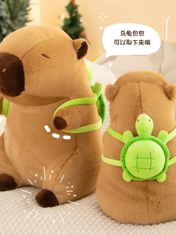 15インチのリナ熊公仔のぬいぐるみが女の子に寝て枕を抱いて十五インチの両替人形をプレゼントします。|undefined