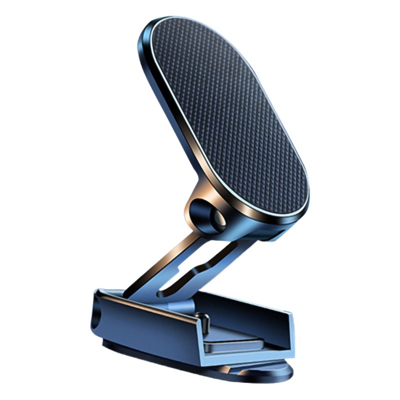 Nuevo soporte para teléfono de coche, giratorio y plegable, nuevo modelo de soporte para teléfono para navegación en coche, soporte magnético de aleación para coche.