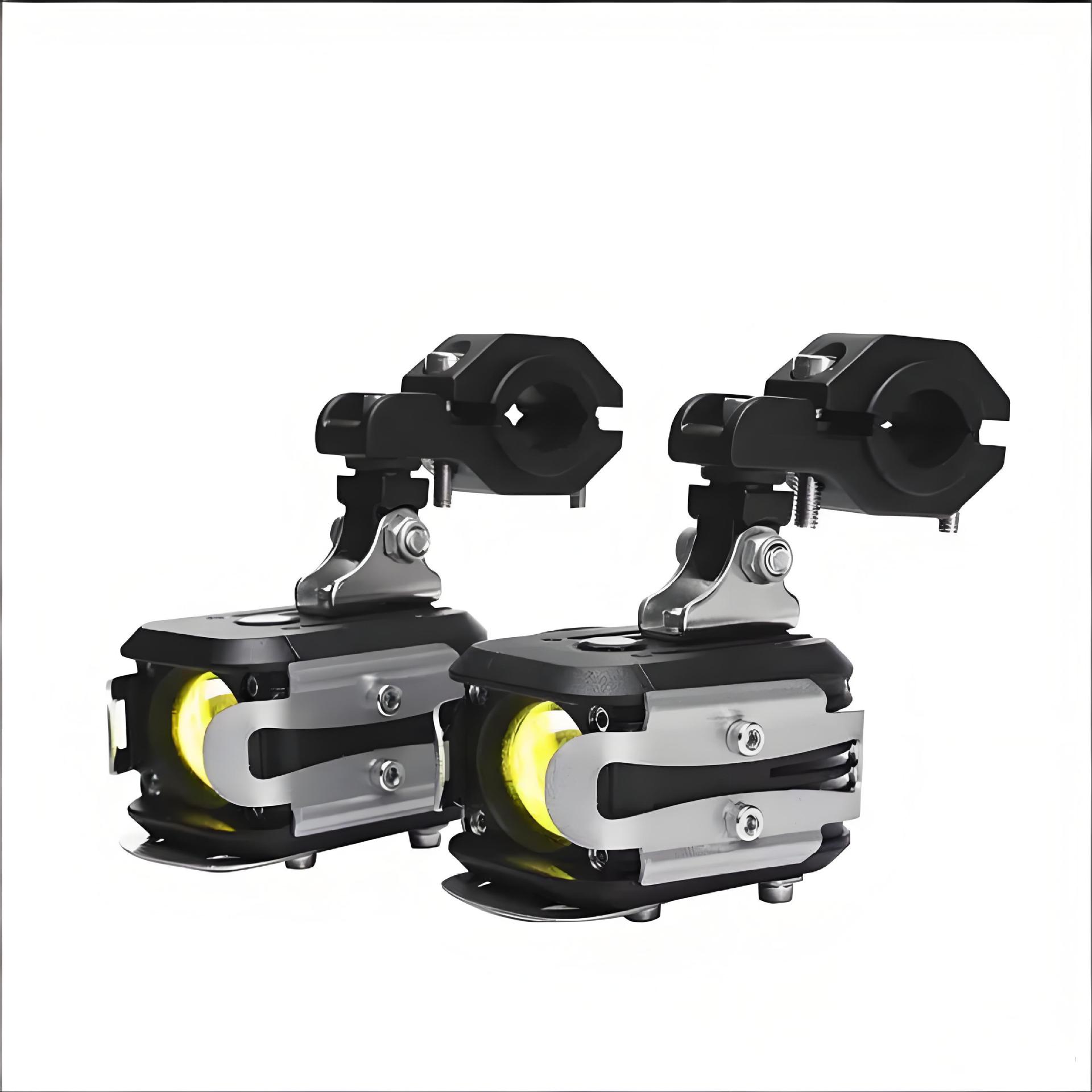 Motuoche – Motorcycle Spotlight Motorcycle headlights, headlights - silver