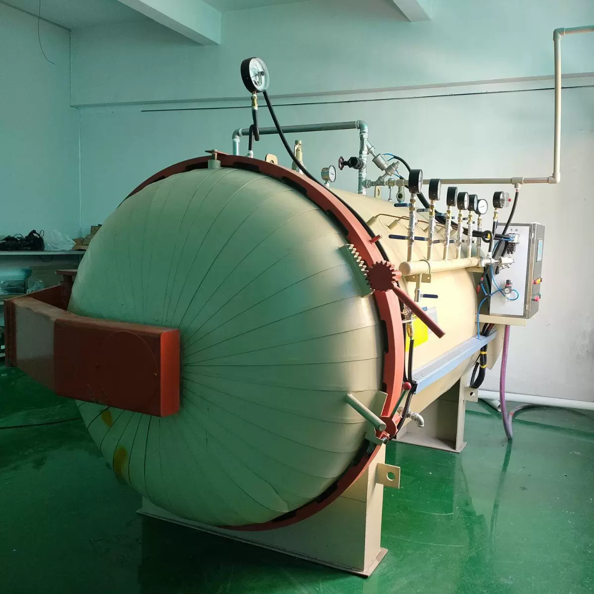 工业乳胶硫化罐橡胶电加热轮胎翻新设备批发密封