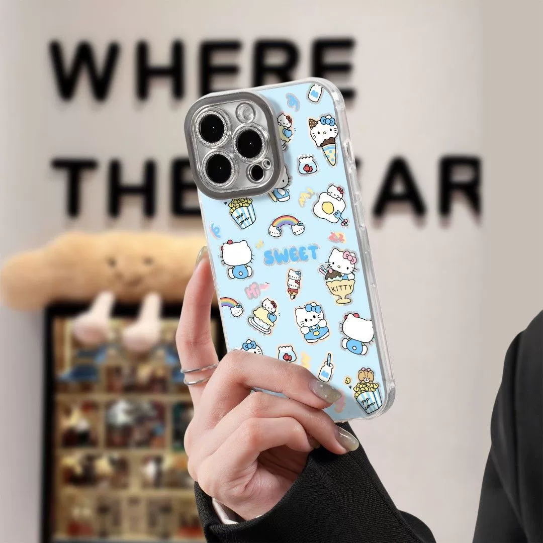 Hello Kitty, Apple, iPhone16, совместимый чехол, iPhone14 Pro, 15, защита от падений