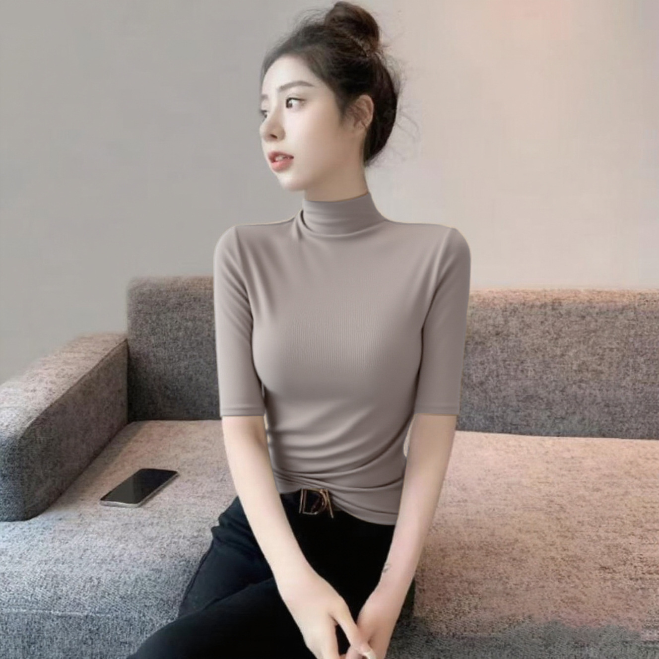 카키색
