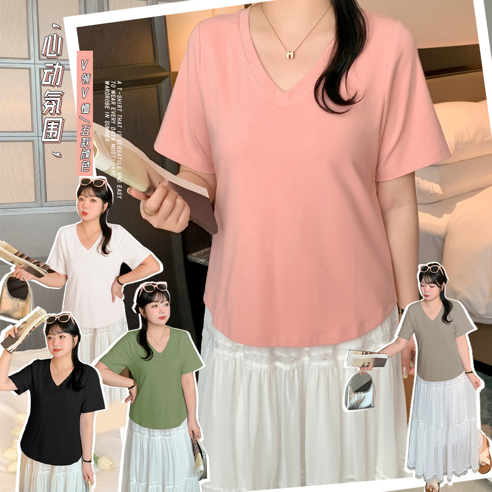  夏  XL-5XL 大きいサイズ Tシャツ