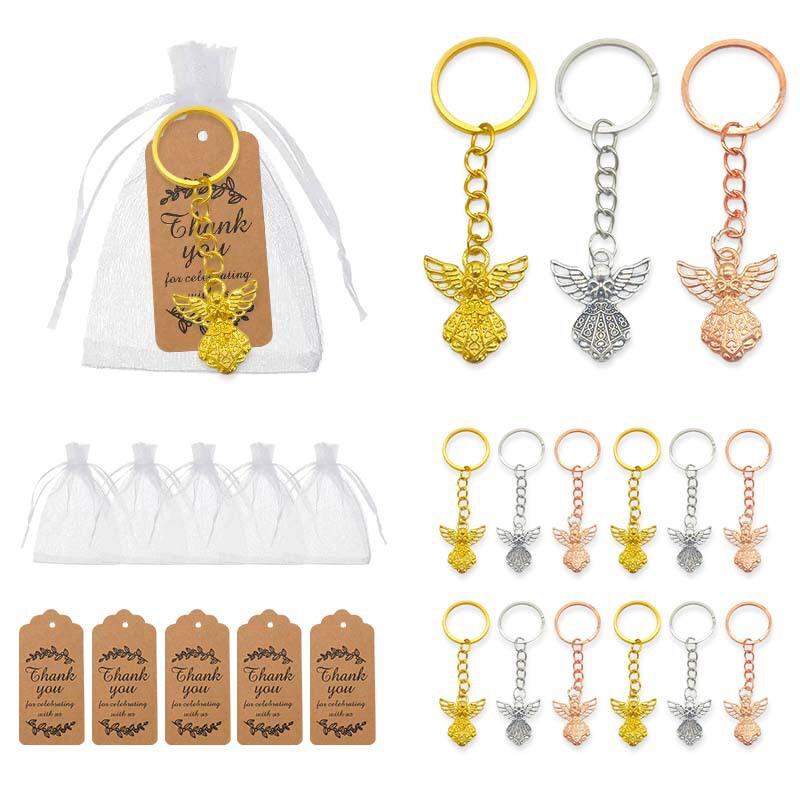 Cross-Border Creative Angel Wings European-Style Keychain Accessories Decorations DIY Pendants Party Decoration Supplies Cross-Border Creative Angel Wings European-Style Keychain Accessories Decorations DIY Pendants Party Decoration Supplies