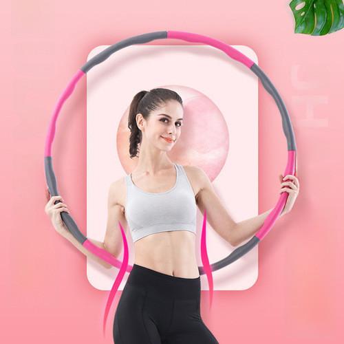 Manufacturer direct supply hula hoop with new design removable foam hula hoop for children and adults 8 sections hula hoop wholesale
