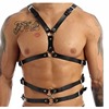 跨境情趣男士肩帶Punk束縛背帶腰帶男女通用演出飾品百搭潮流腰鏈