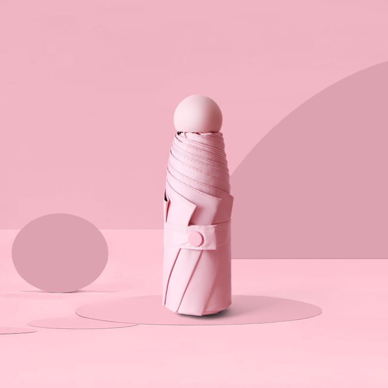 5 배 6 골 전체 음영 비닐 핑크 UPF50