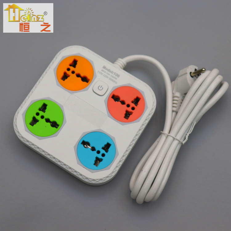 Laos Vietnam 1A 2.1A color mezcla de color brillante con conector de carga USB conector de fila