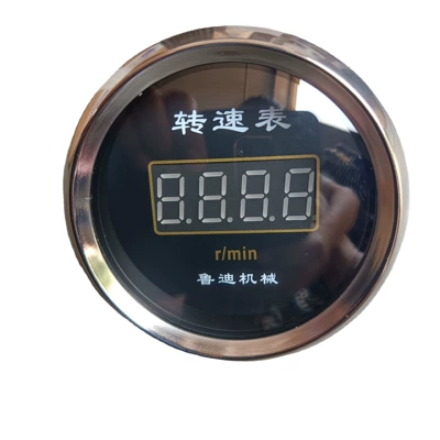 Kombayn rulon sürəti, avtomobil fırlanan şaft sürəti, impuls siqnalı 12V/24V 52mm rəqəmsal taxometr