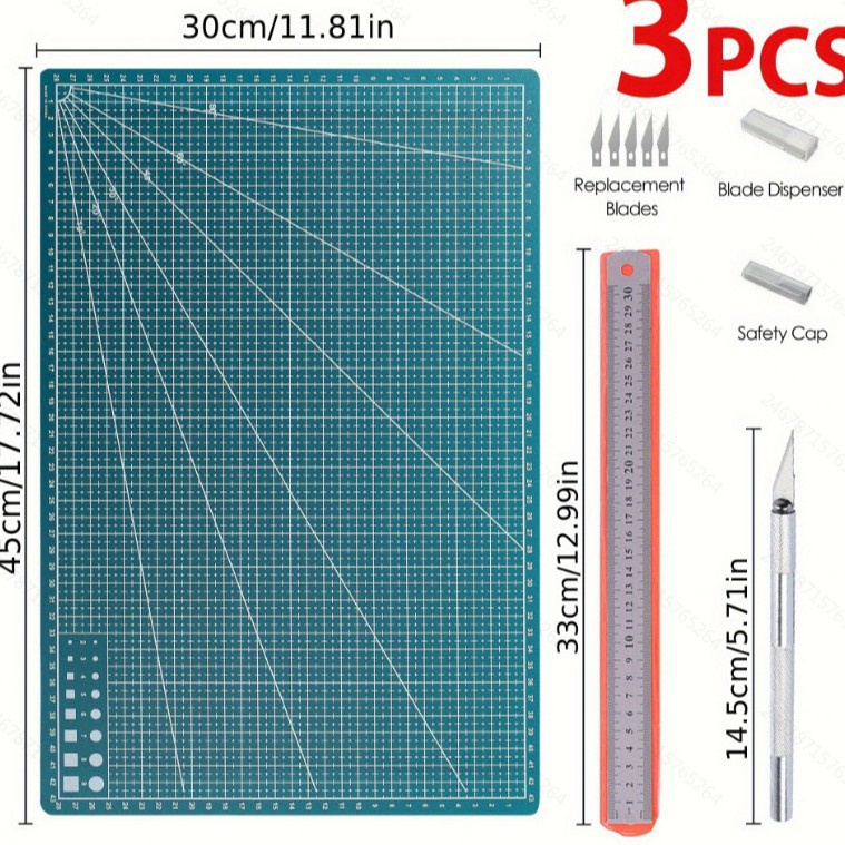 剪纸美工刻板切割垫板雕刻板刻刀垫板美工刀垫板雕刻工具刀片套装