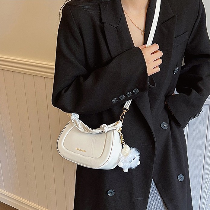 2026 New Cross-Border Women's Crossbody Bag, Daily Casual Bag, Korean Niche Exquisite Women's Bag