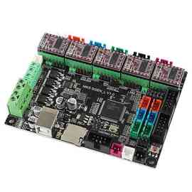 1套 图片色 塑料+金属 3D打印机主板配件MKS SGen-L+DRV8825驱动
