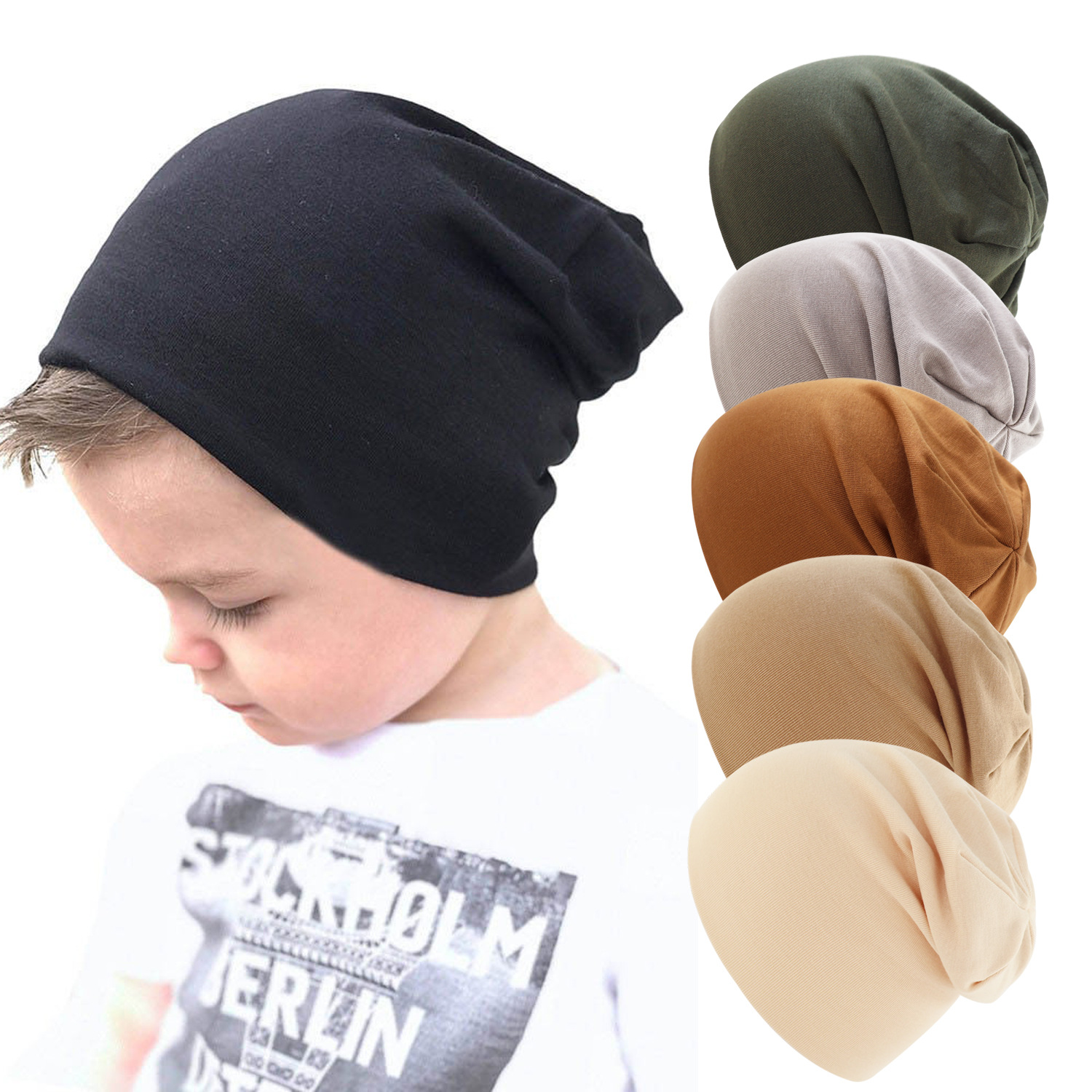 children's trend demi-season hat for men and women hip-hop style…