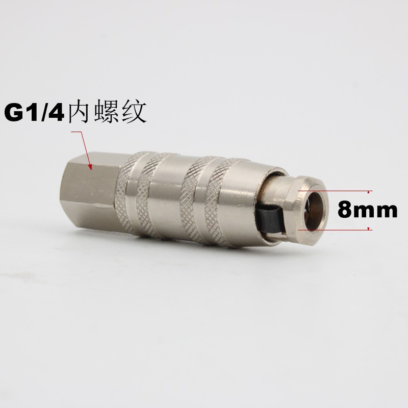Car Tire Inflator Nozzle American Style 2-Point Inner Wire Tire Valve