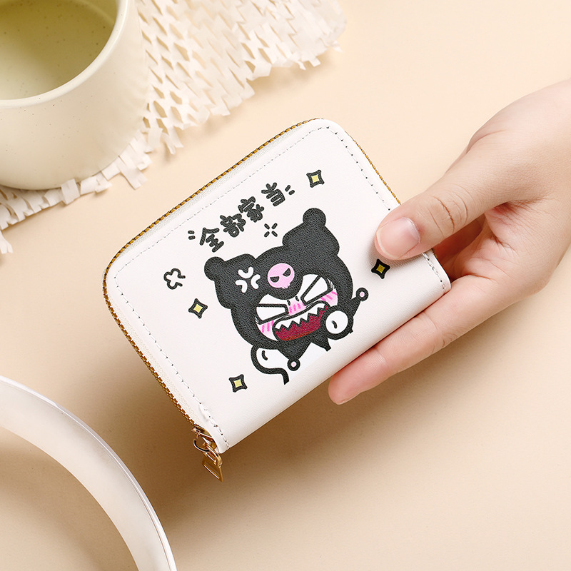 Titular de la tarjeta anti-desmagnetizante tarjeta bancaria linda de las mujeres tarjeta de crédito estudiante monedero multi-funcional multi-Tarjeta titular de la tarjeta de alta gama