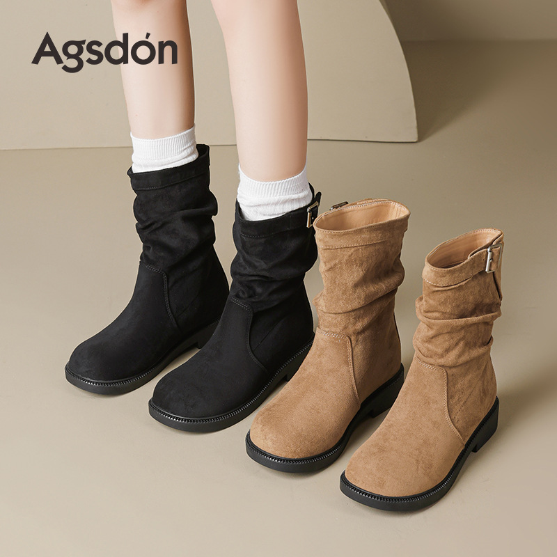 Antiguo león Dengmeillard Martin botas para mujeres 2026 nuevo otoño botas de pila retro botas de estilo de tierra botas de moda