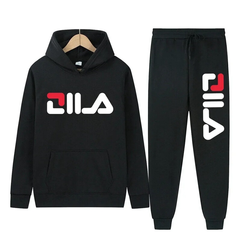 Men's Autumn and Winter Warm Sports Suit, Casual Running Comfort Suit, Hooded Sweatshirt and Sweatpants Set Men's Autumn and Winter Warm Sports Suit, Casual Running Comfort Suit, Hooded Sweatshirt and Sweatpants Set