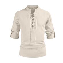V 69423 Hippie Beach Linen Shirt �羳����ѷ����ͨŷ��