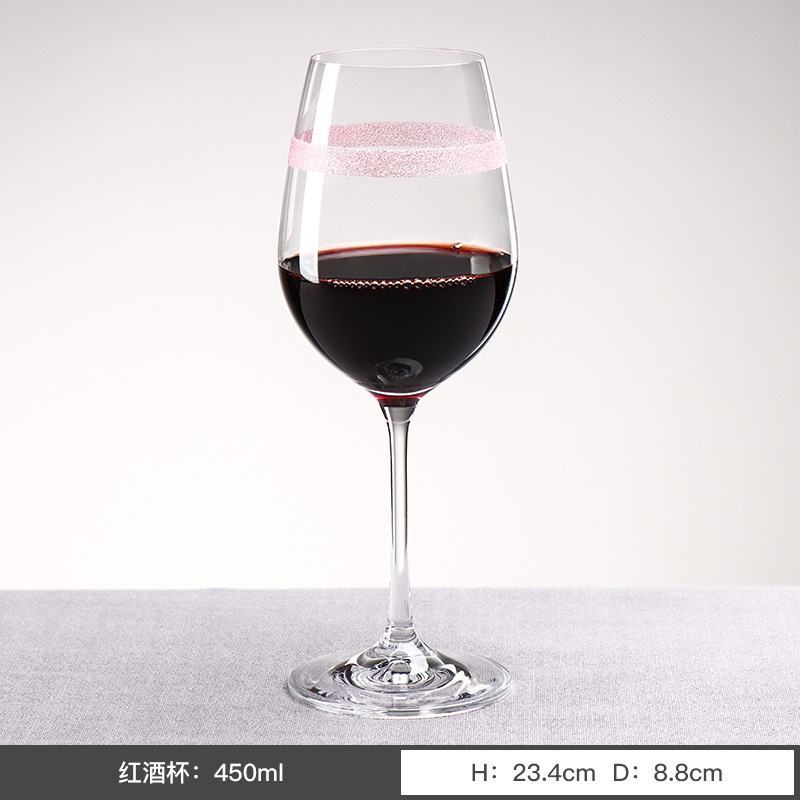 Checo Lexus importa la creatividad europea de lujo ligero sin plomo taza de cristal nueva taza de vino de uva de colores taza ligera